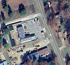 Google Satellite Map view of Mountain View Technical Center Campus