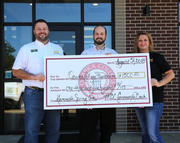 FNBC Bank to Sponsor Ozarka College's Sprint at the Spring 5K